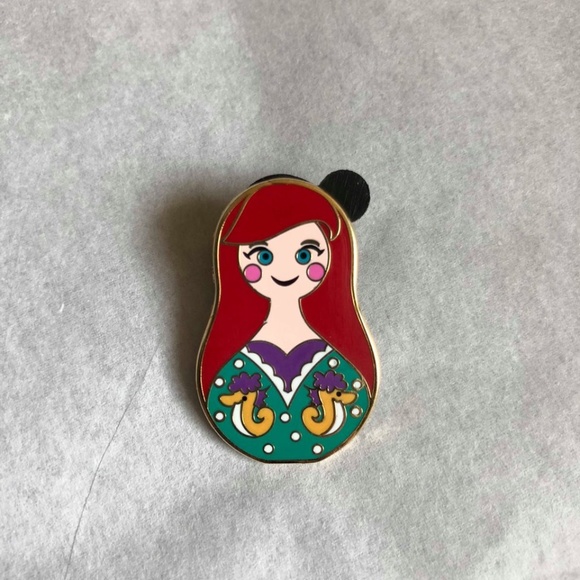 disney princess nesting doll pins
